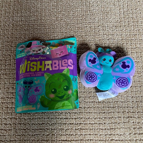 Disney Accessories - Disney Flower and Garden Wishables Butterfly